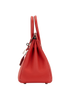 Birkin 25 In Togo Vermillon, &pound;14,000, Handbags, Red, Leather, Bottom view